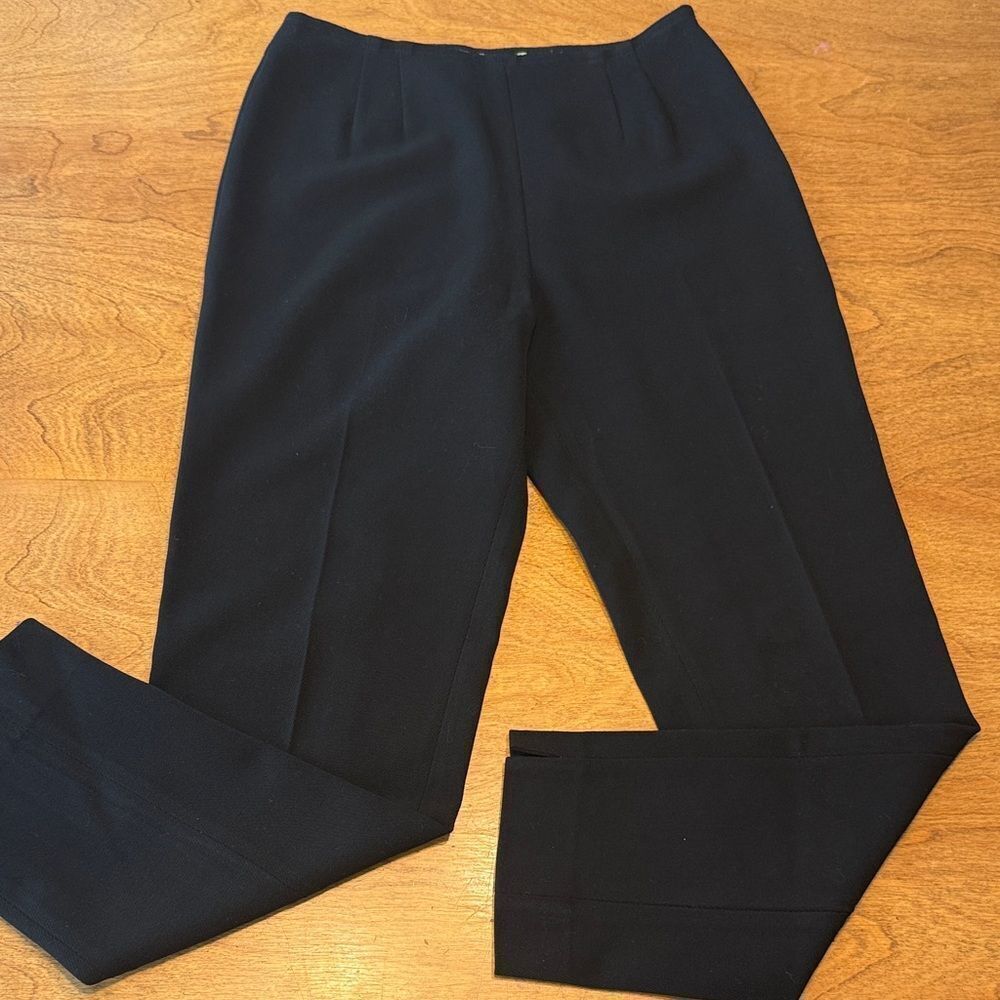 Thalian Sleek Black Pants